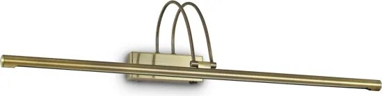 Ideal Lux - Aplică LED pentru tablou BOW, 8 W, 230 V, 76 cm, CRI 90, alamă