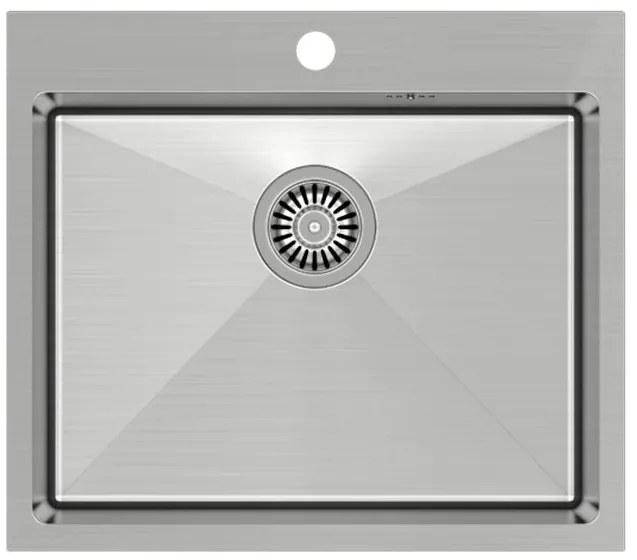 Chiuveta inox RUSSEL 110 crom periat