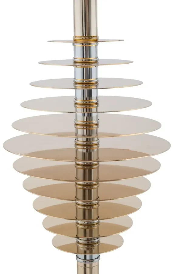 Mauro Ferretti Lampă De Podea Rotundă Glam Cm Ø 40X180