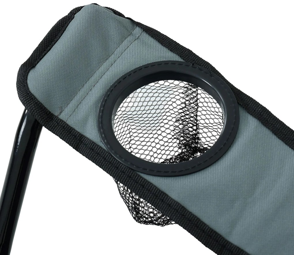 Set 2 buc scaune camping Advirtieron (gri). 1117499