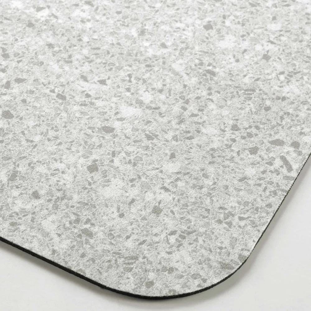 Covoraș de baie gri 50x80 cm Granite – douceur d'intérieur