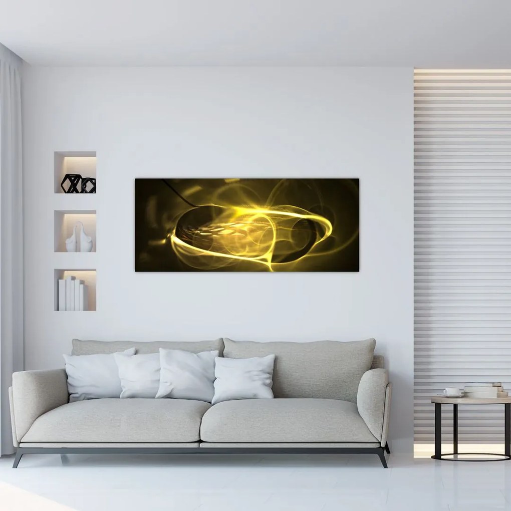 Tabloul modern abstract (120x50 cm)
