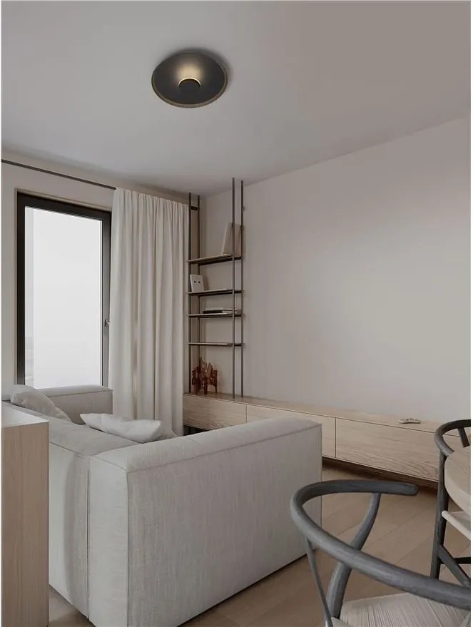 Plafoniera LED stil modern DORELL negru