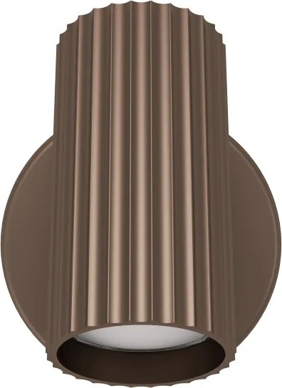 Eglo 902035 - Aplică spot de perete PORTILLO 1xGU10/5W/230V, maro