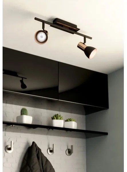 Eglo 94585 - LED Lampa spot BARNHAM 2xGU10/3,3W/230V