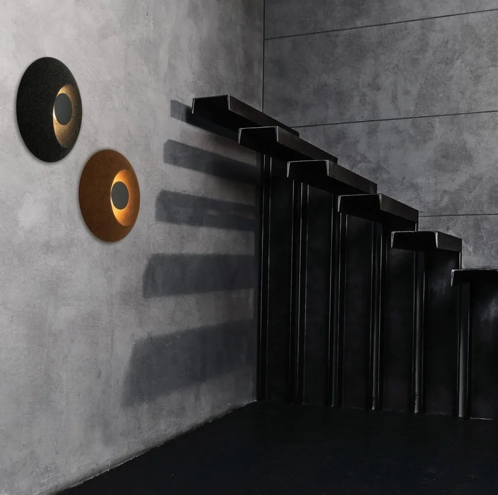 Aplica LED design modern decorativ ACOUSTIC maro, negru ZB-25181