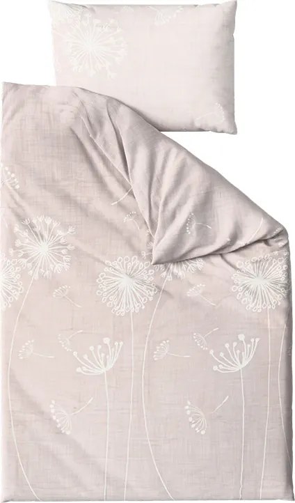 Lenjerie de pat din bumbac SOFT MEADOW maro Dimensiune lenjerie de pat: 70 x 90 cm | 140 x 200 cm