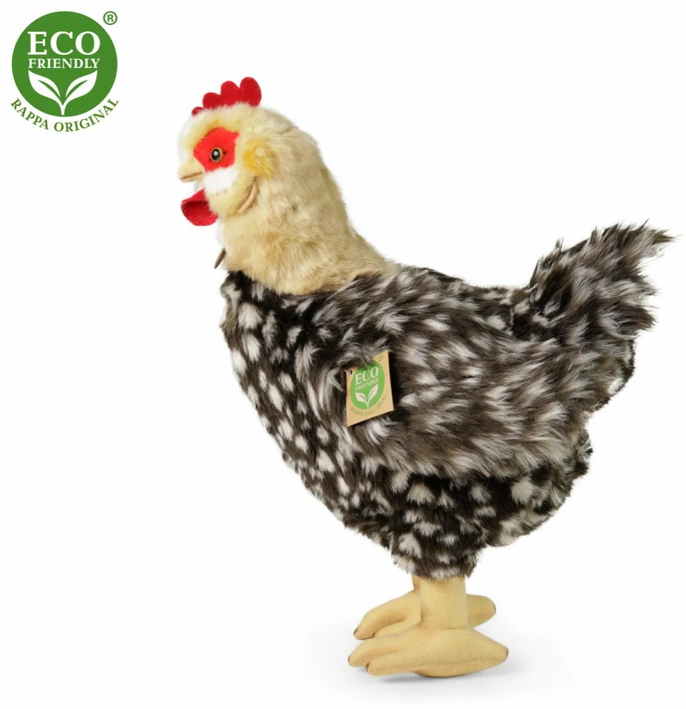 Găină de pluș Rappa, 33 cm ECO-FRIENDLY
