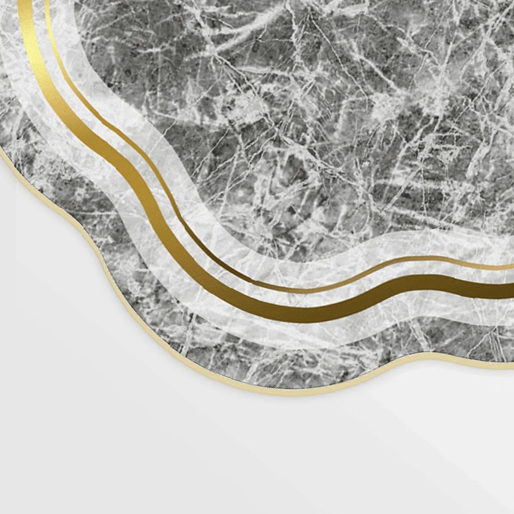 Covor, Aln600203Gl07, 160x230 cm, Gri