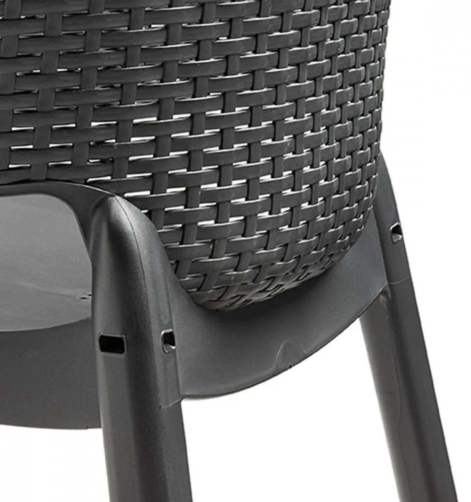 Set mobilier de grădină Fueva 6+1, grafit