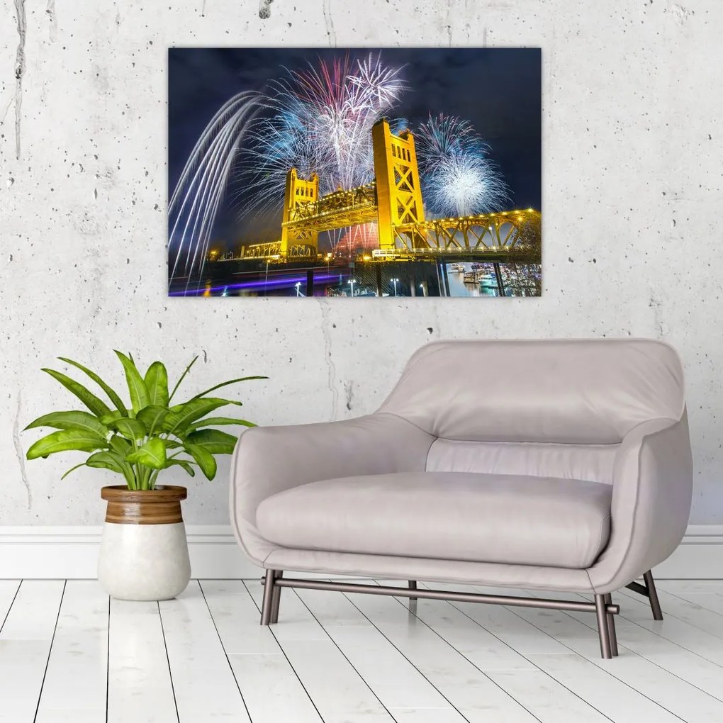 Tablou - Noaptea de Revelion (90x60 cm)