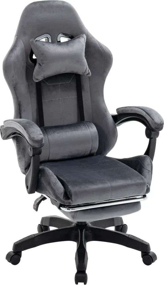 Scaun de birou/gaming, gri, LOPES