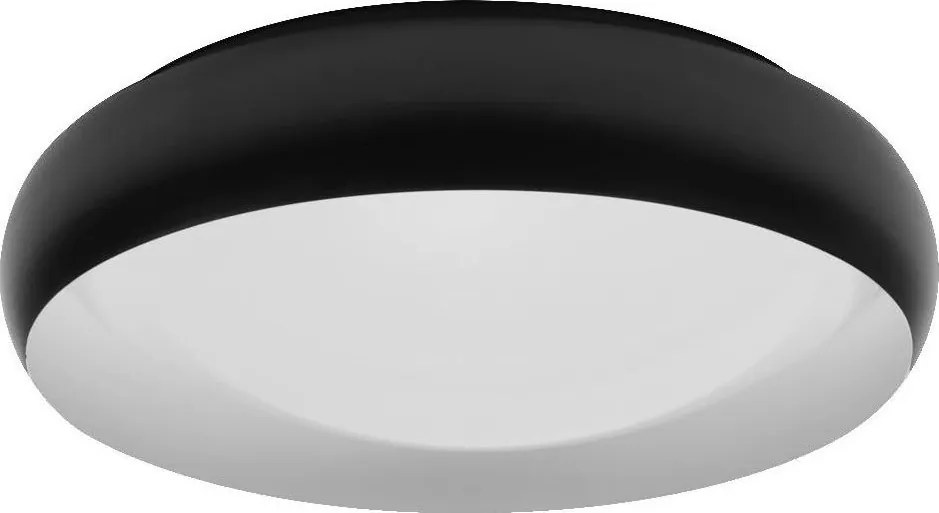 Osram - Plafonier LED dimmabil ORBIS LIVIA, 24W, 230V, Ø 43 cm, negru/alb