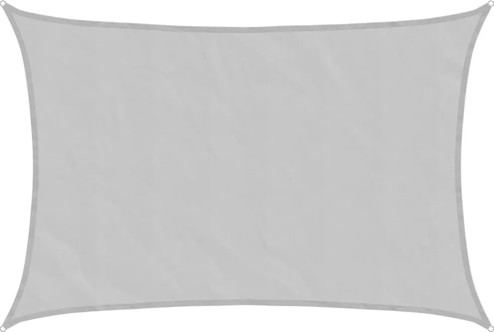 vidaXL Parasolar, gri deschis, 4,5x3 m, 100% poliester Oxford