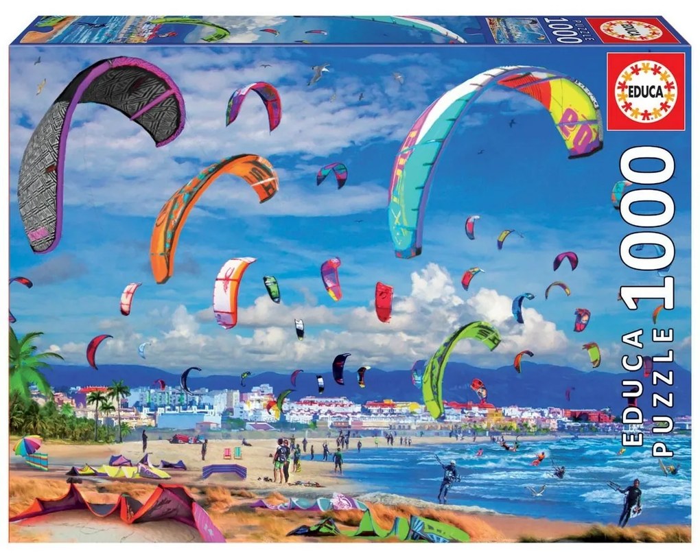 Puzzle Educa Kitesurfing, 1000 piese