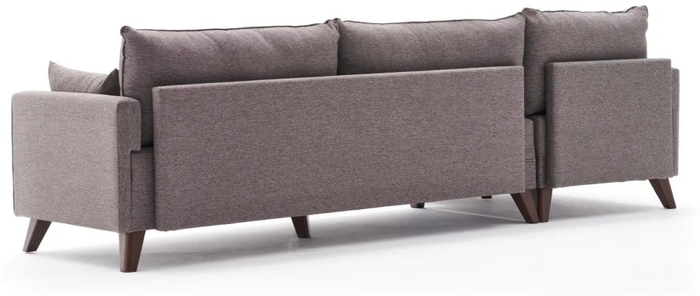 Canapea de colț Bella Corner Sofa Left - Brown