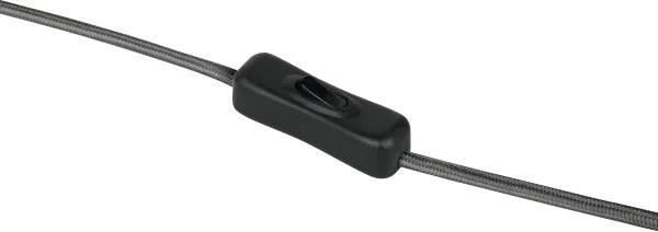 Osram - Aplica de perete PLISSEE 3xE27/15W/230V antracit