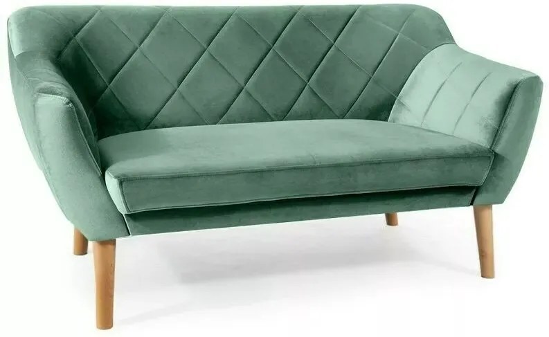 Canapea Karo 2 velvet verde/fag Blu78