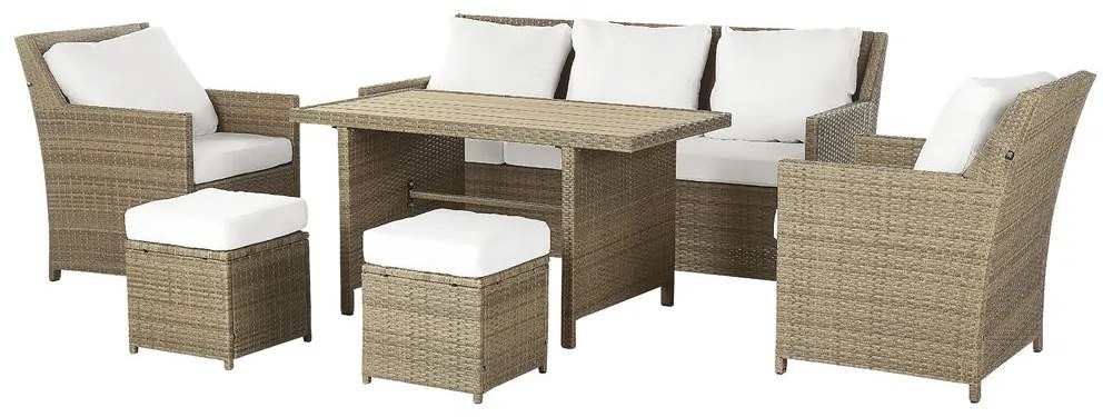 Set mobilier de grădină Francesca (maro). 1078971