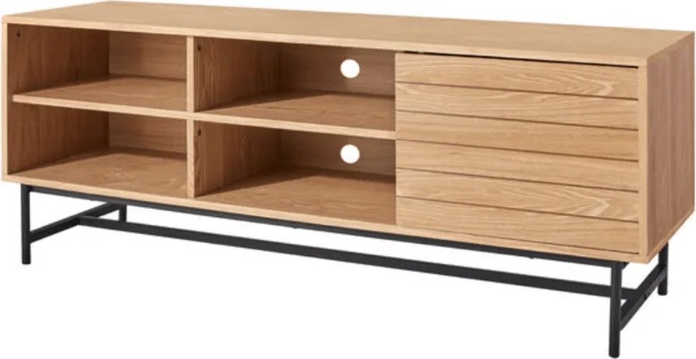 Masuta TV VALMOR 140x40 cm, decor stejar