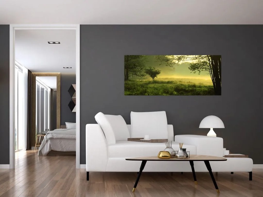Tablou - Pădurea trezită (120x50 cm)