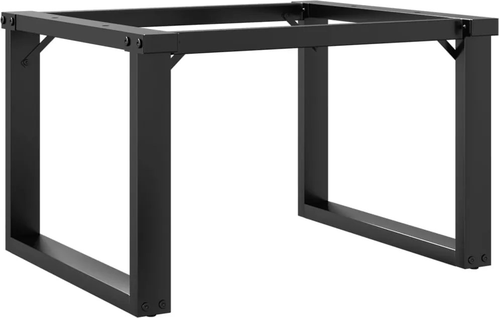 vidaXL Picioare Măsuță de cafea O-Frame 60x40x38 cm Oţel
