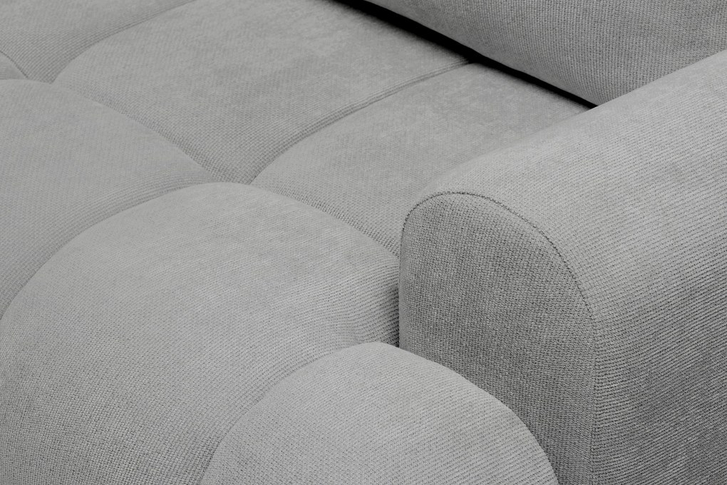 Canapea Lutario cu funcție de dormit - țesătură hidrorepelentă gri Venice 2023