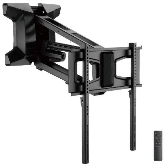MK FLORIA MKF-21DM647 - Suport TV de perete cu braț articulat 70" negru +telecomandă