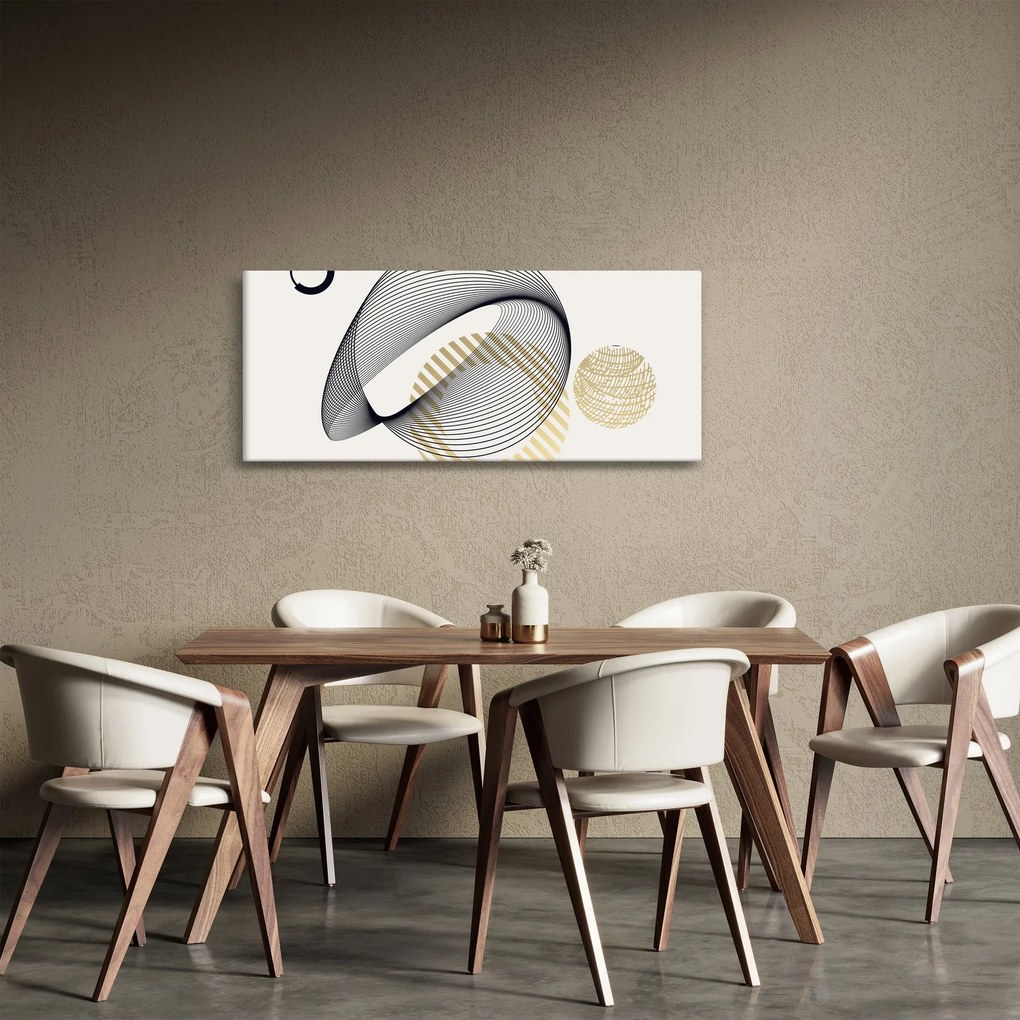 Tablou - Forme geometrice N⁰3 (120x50 cm)