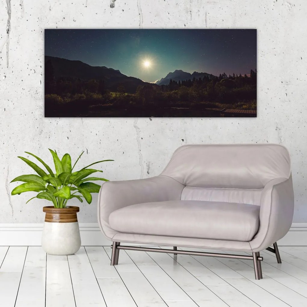 Tablou - cerul nocturn (120x50 cm)