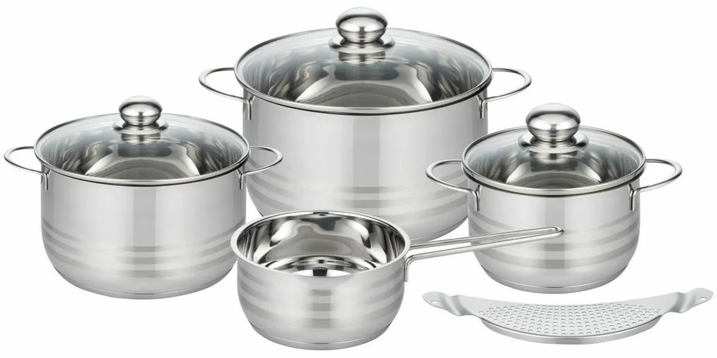 Elo 22905 Set de bază de 4 oale din oțelinoxidabil Brillant