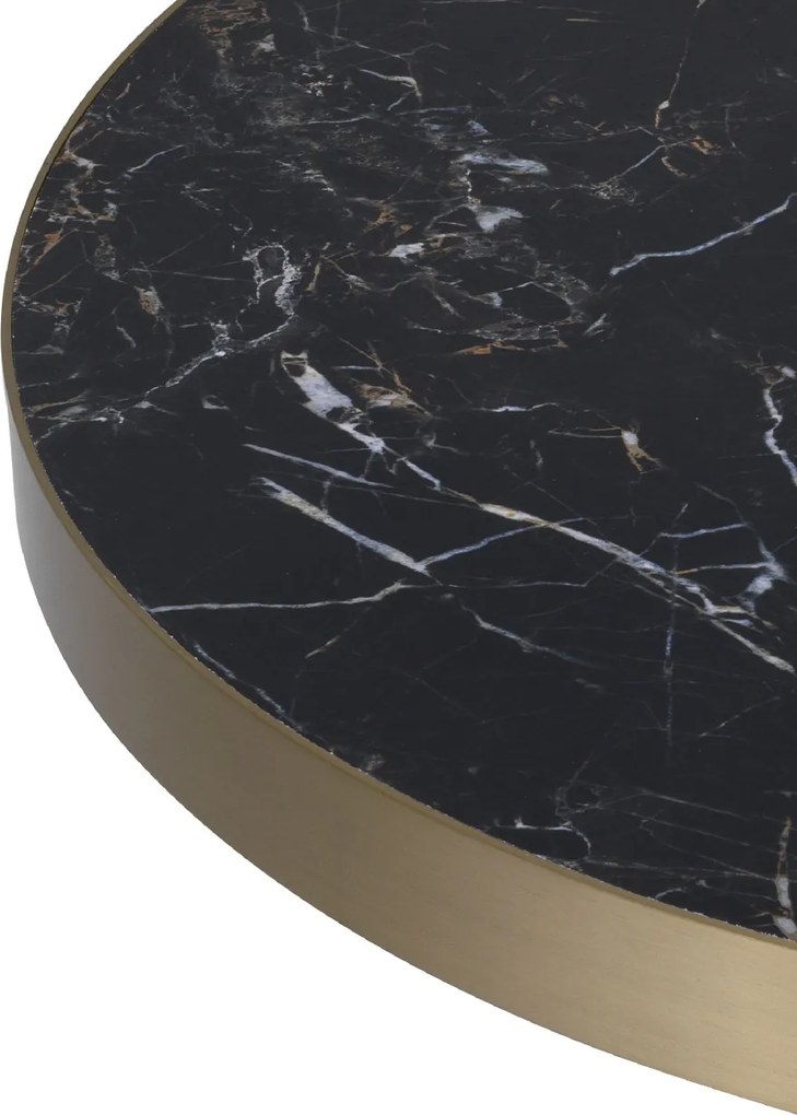 Masuta de cafea design elegant LUX Excelsior, alama 114120 HZ