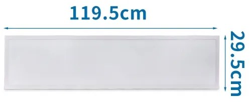 Panou LED încastrat Aigostar LED/50W/230V 4000K 120x30cm alb