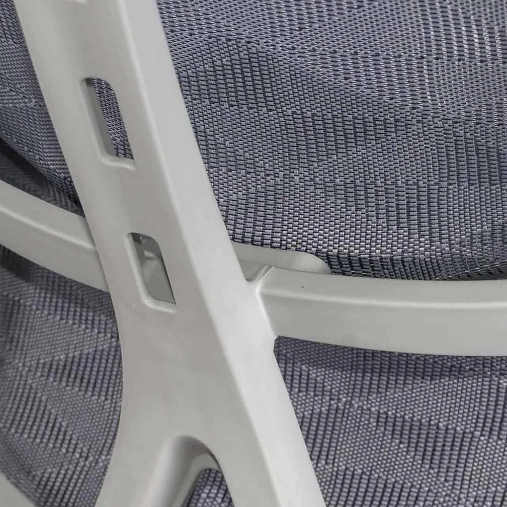 Scaun ergonomic SYYT 9511 gri, tetieră 2D și multiblock