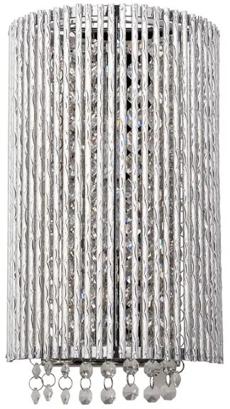 Aplică de cristal Endon 81978 GALINA 2xG9/25W/230V crom lucios