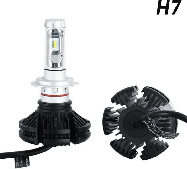 Becuri Led Auto H7 100W 12000LM 6500K 3000K 8000K