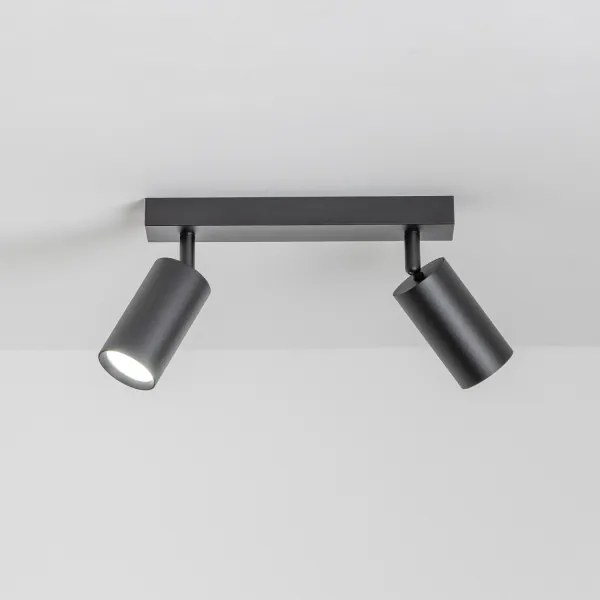 Brilagi - Spot LED dimerizabil SELE 2xGU10/6,5W/230V negru