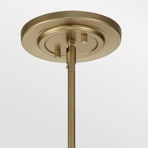 Feiss FE-FUSION-P-L-PNBR - Candelabru cu tijă FUSION, 3xE27/40W/230V, auriu