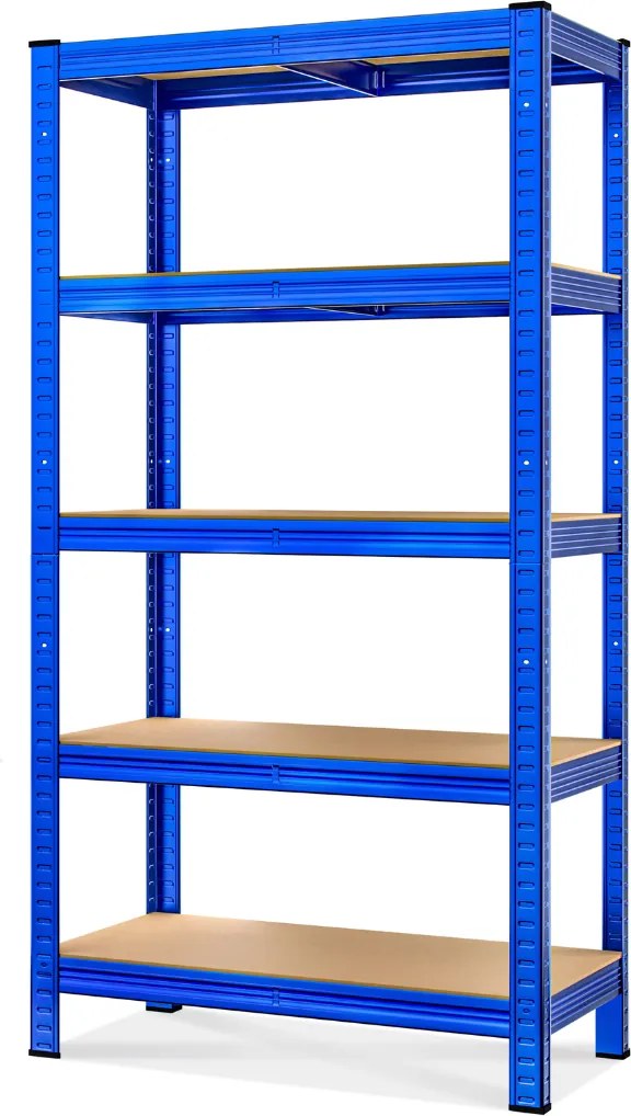 Raft cu capacitate mare HEAVY, max. 875kg, 90x40x180cm, albastru Monzana