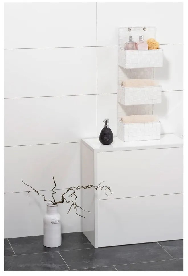 Organizator triplu pentru baie Wenko Adria, alb