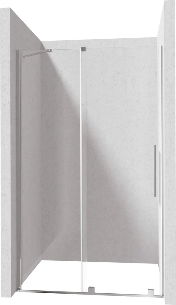 Profil pentru usa cabina de dus, incastrata, crom, 195 cm, Sistem Prizma Crom