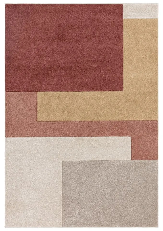 Covor cărămiziu 160x230 cm Sketch – Asiatic Carpets