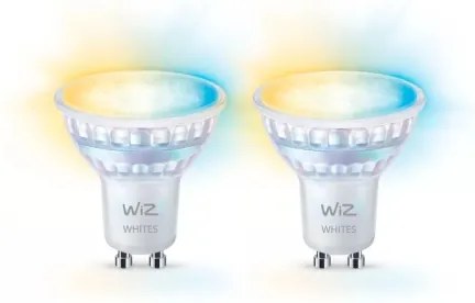SET 2x LED Bec PAR16 GU10/4,7W/230V 2700-6500K CRI 90 Wi-Fi WiZ dimabil