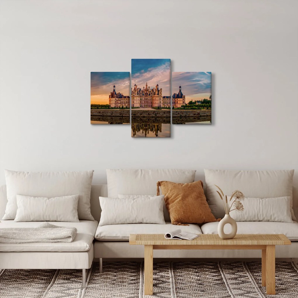 Tablou cu castel (90x60 cm)