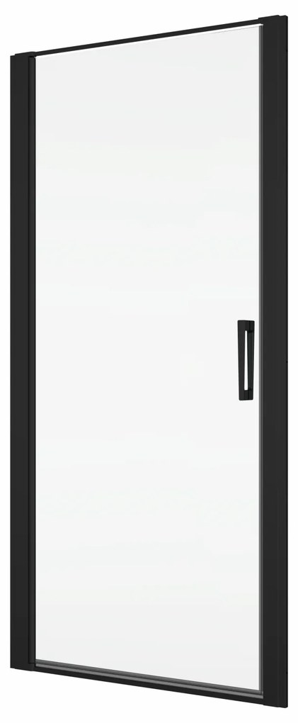 Usa batanta de dus in nisa, 900 mm, negru mat, Ronal Divera 900 mm