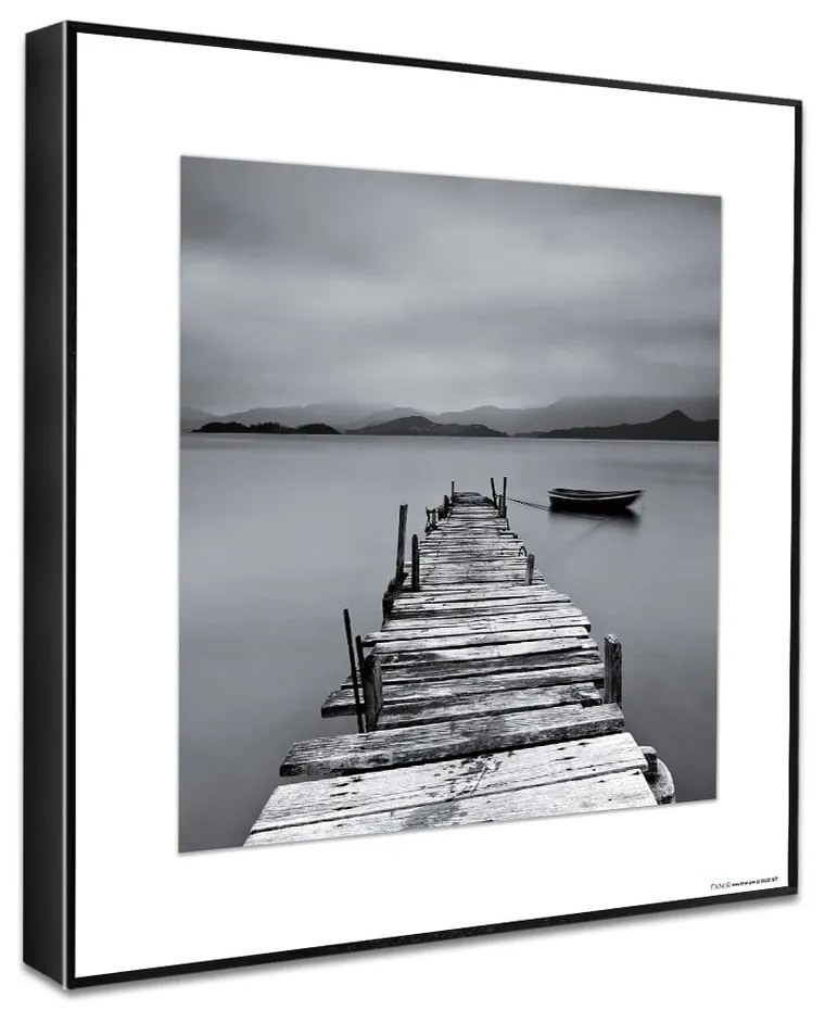 Tablouri 4 buc. 30x30 cm Silence by the Water – knor