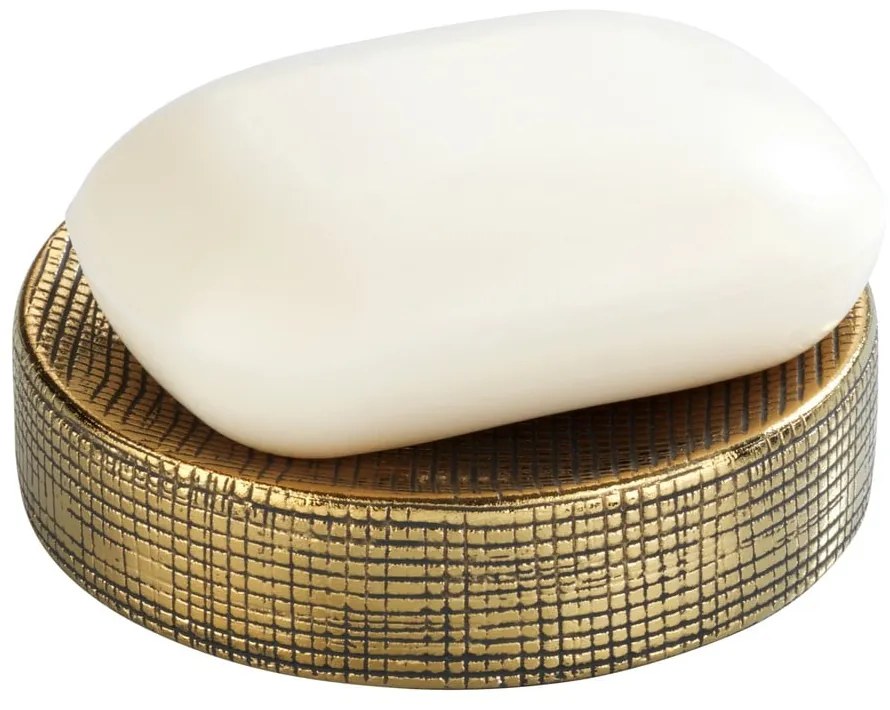 Săpunieră aurie din ceramică Badi – Wenko