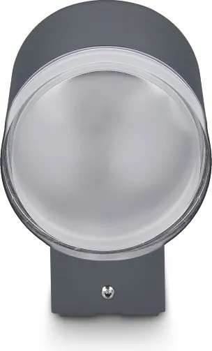 Brilagi - Aplică de perete LED RGBW pentru exterior MATERA 1xGU10/6W/230V antracit IP54