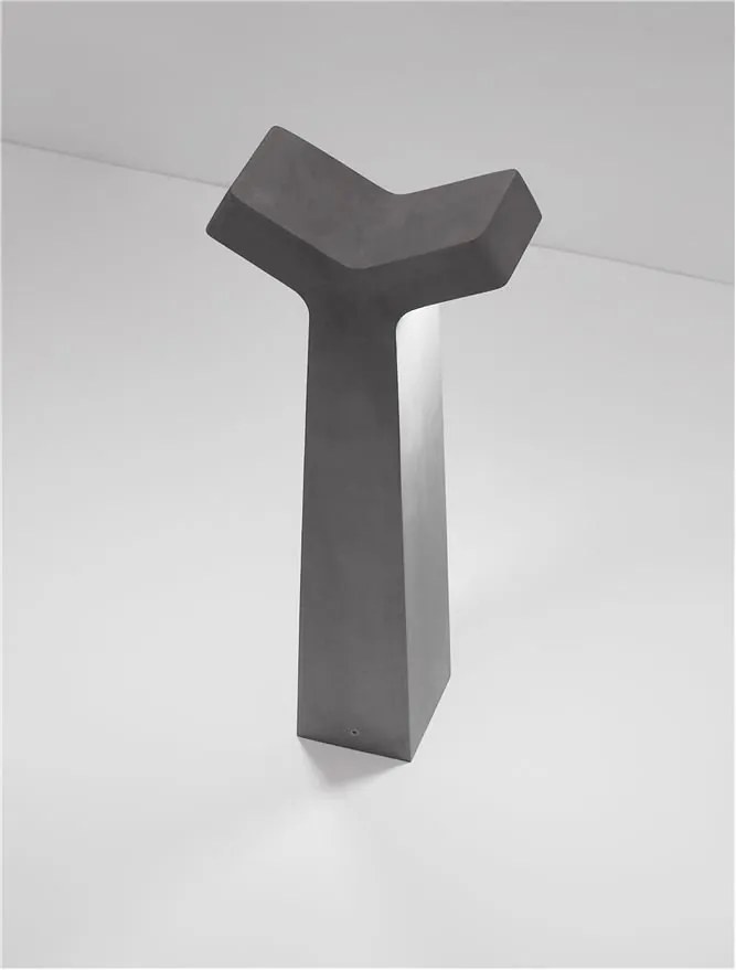 Stalp LED mediu pentru exterior design modern IP65 Aran H-70cm