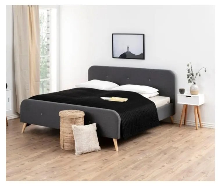 Noptieră Actona Mitra, alb